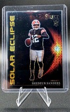 2025 Panini Select - Solar Eclipse Shedeur Sanders #24 Gold Mojo Prizm /10! (RC)