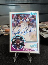 Joe Carter 2024 Topps Archives MLB 1983 Fan Favorite Signature AUTO Blue Jays