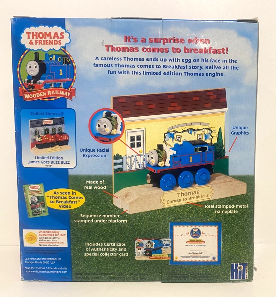 NUEVO EN CAJA - Thomas Comes To Breakfast Edición Limitada Curva de Aprendizaje 2003 Foto 2 de 2