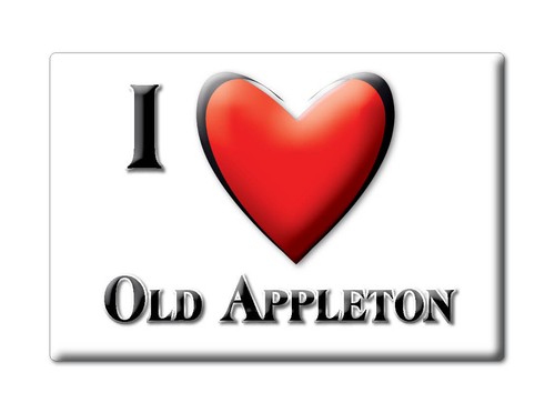 Old Appleton, Cape Girardeau County, Missouri - Kühlschrankmagnet I Love USA