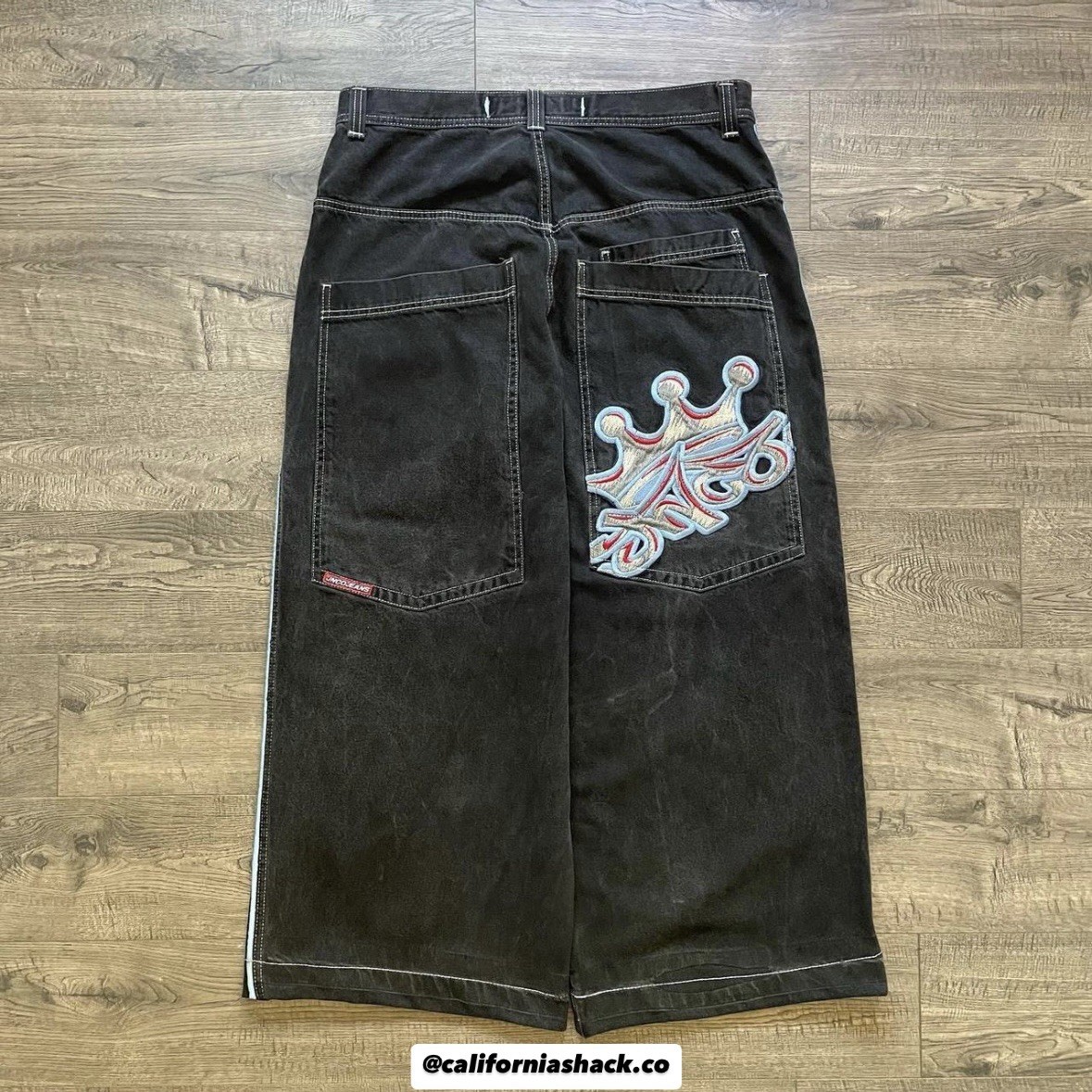 Vintage JNCO Big Crown Jeans Mens Tag 36x32 Grail Y2K Wide Leg