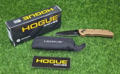 Hogue #24367 Deka MagnaCut Cerakote 3.25'' Wharncliffe Blade, FDE Polymer Handle