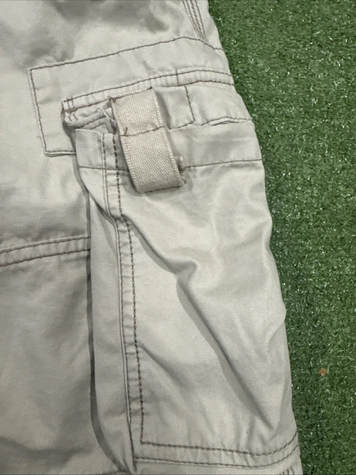 Pantalones Cortos Tommy Bahama Jeans Carga Hombres 42 Isla Artesanal Militar Paracaidista Gris Foto 3 de 4