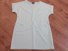 CLEARANCE Lexington Ave. Woman's Size 3X Loose Fit Aqua Stretch Dress EUC