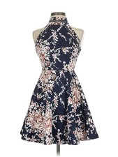 B. Darlin Women Blue Cocktail Dress 1