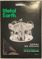 Metal Earth Karussell 3D Metallmodell + Pinzette 10893
