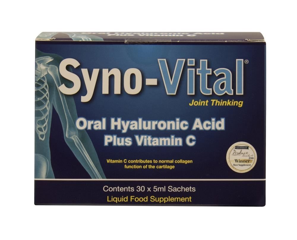 Syno Vital Oral Hyaluronic Acid Plus Vitamin C - 30X5ml Sachets - Image 5