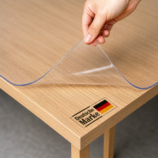 Tischschutzfolie Transparent 2mm Tischfolie PVC Klar Tischdecke Schutzfolie
