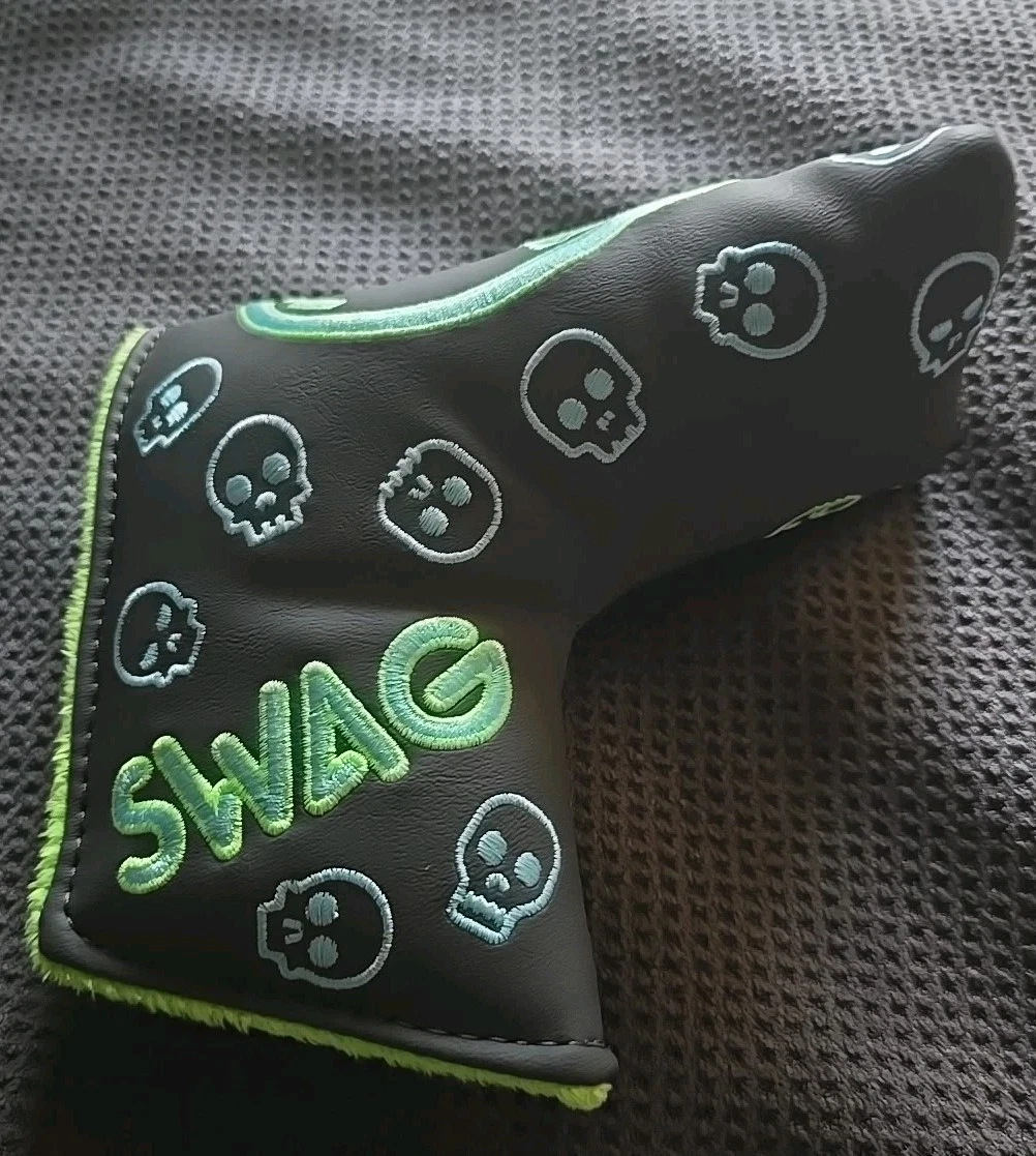 SWAG Golf Peacock Skull Blade Cover - Thumbnail 3
