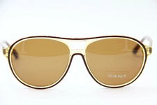 GANT GS 7006 BRNCRY-1 Brown Aviator Plastic Sunglasses Frame 58-14-140