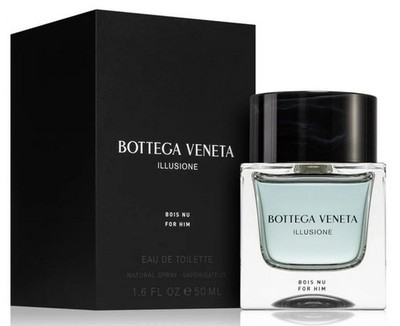 Bottega Veneta Men's Illusione Bois Nu EDT Spray 1.7 oz Fragrances