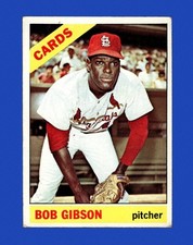 1966 Topps Set-Break #320 Bob Gibson VG-VGEX *GMCARDS*