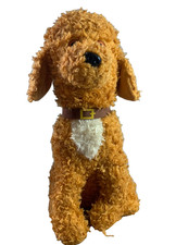 Disney Fancy Nancy Frenchy Dog Plush Stuffed Animal Brown Puppy 11" Soft Toy