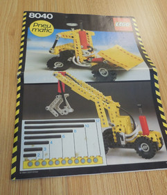 Lego Technic manuals - 9 for 7 Lego sets - 9391/8065/8735/42035/9393/42006/8040
