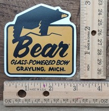 Vintage Logo Fred Bear Archery Decale - Durable Outdoor Vinyl - FREE SHIPPING