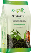 (31,20€/kg) Stiefel Brennnessel 500 g geschnitten Ergänzungsfutter Pferde Haut