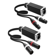 XLR To RJ45 DMX512 Booster Extender Long Distances Auditory Lighting Control