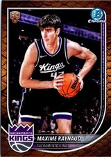 2025-26 Bowman Chrome Reptilian Refractor: Maxime Raynaud RC BCV-43 *Scratch