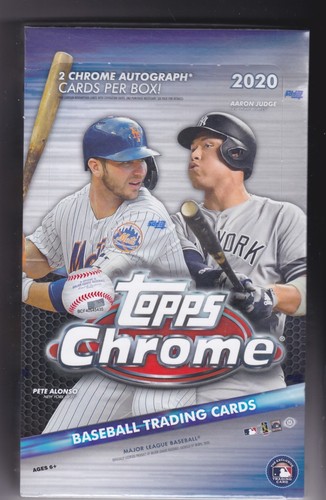 Hobby Box 2020 Topps Chrome card