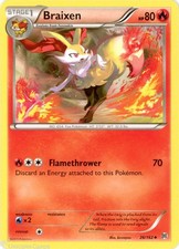 Braixen 26/162 : Uncommon Mint/Near Mint Pokemon Card : XY08: BREAKthrough