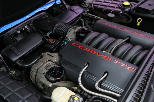 1997 Blue Chevrolet Corvette   | C5 Corvette Photo 7