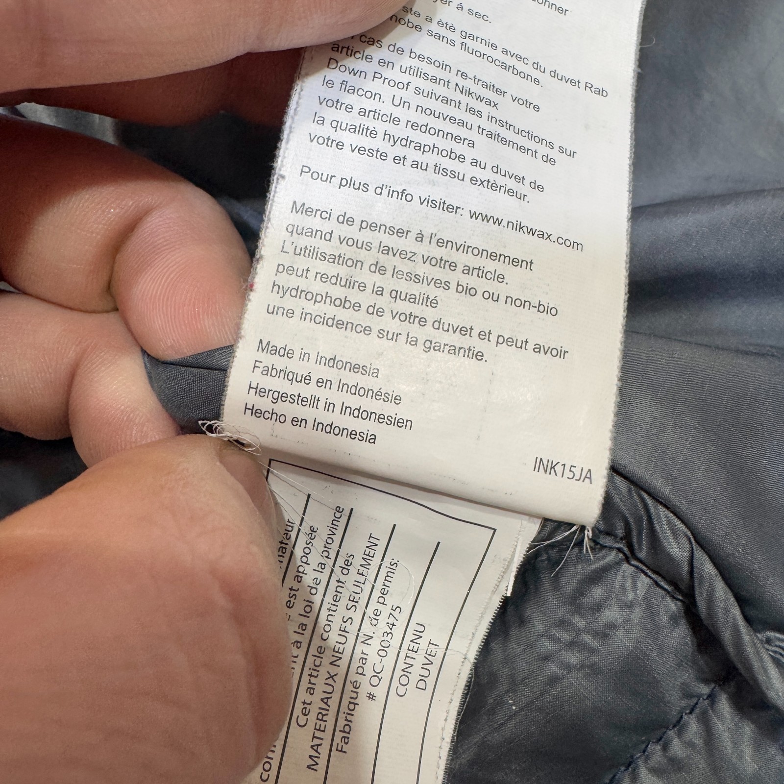 Rab Microlight Puffer Jacket Pertex Insulated M s… - image 15