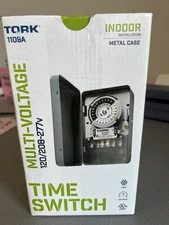TORK 40 -Amps 120/277-volt Indoor Programmable Digital Lighting Timer