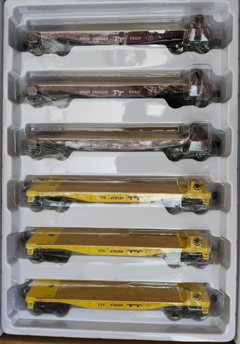 Juego de seis coches planos Lionel 6-84454, nuevo en caja con caja de envío original, raro | Condition: New