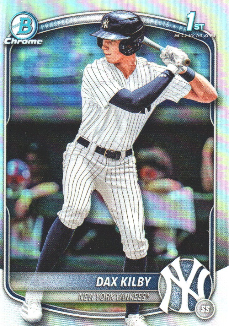 2025 Bowman Chrome Draft Refractors #BDC146 Dax Kilby - BB