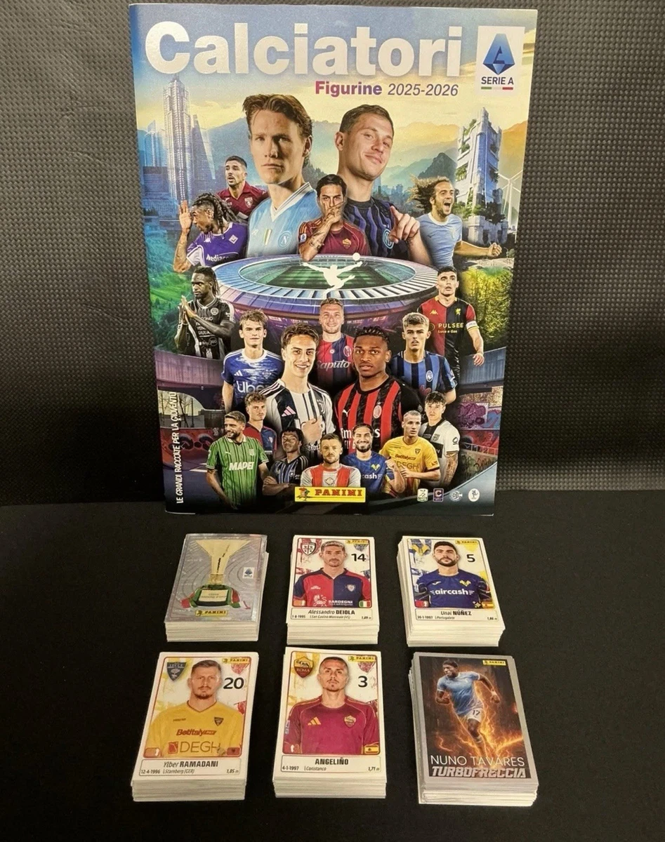 LOT De 24 Figurines Panini Calcio 2012-13 - Équipe Complète LAZIO - NEUVES Non Collées