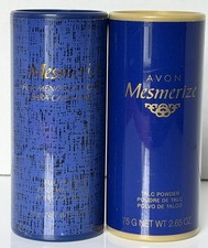 LOT OF 2 Avon Mesmerize for Him Deodorant Talc Body Powder 2.6 oz New Old Stock