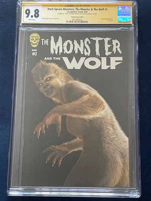 #ad Mark Spears: The Monster amp; the Wolf #1 CGC SIG SERIES 9.8 RARE. Only 30. 13 30 $925.00