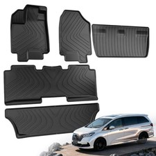 TPE Floor Mats  Trunk Mat for Honda Odyssey 2018-2026 Mini Passenger Van, All