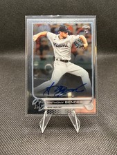 2022 Topps Chrome #RA-AB Anthony Bender Rookie Autographs