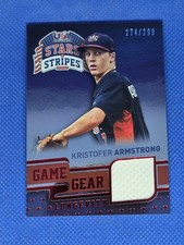 2015 Stars & Stripes KRIS KRISTOFER ARMSTRONG Jersey card #/299 FLORIDA GATORS