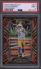 2020 Panini Select Club Level Tiger Prizm #244 Justin Herbert RC Mint PSA 9