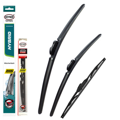 Full Set Aeroflat Wiper Blades Fits Mazda 6 2018-on HH24''18''TLC12''HRC