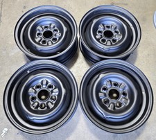 1964-73 FORD MERCURY 14x5 OE STOCK STEEL WHEELS 5x4.5 SET OF 4 w/LUG NUTS