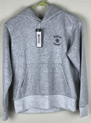 Alpine Design Womens Hike Hood In Gray Heather  XSmall