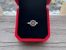 Nice NEW Sterling Silver .925 Sunflower Ring Size 5