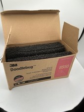 3M Doodlebug Pad 8550 Extra Heavy Duty Scrubbing & Stripping 7 count 4 5/8x10"