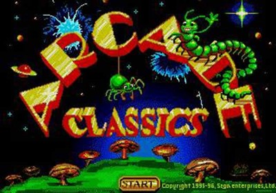 Arcade Classics - Sega Genesis Game