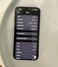 Apple iPhone 14 Pro Max 128GB Black 48MP 5G Face ID Unlocked No Contract