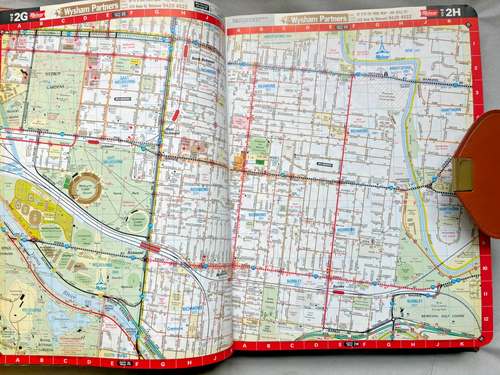 MELWAY GREATER MELBOURNE STREET DIRECTORY 1996 24th EDITION WITH COVER - 第 3/8 張圖片