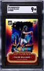 CALEB WILLIAMS ~2024 Donruss Optic UPTOWNS Rookie🔥SGC 9 Mint