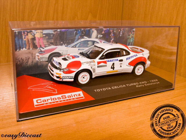 TOYOTA CELICA TURBO 4WD CARLOS SAINZ 1:43 CATALUNYA 92 | eBay TOYOTA CELICA TURBO 4WD CARLOS SAINZ 1:43 CATALUNYA 92 | eBay