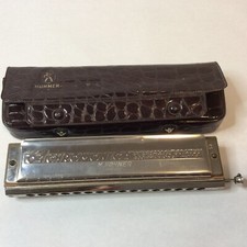 Hohner "The 64 Chromonica" 4 Chromatic Octaves Professional Model 280-C w/case