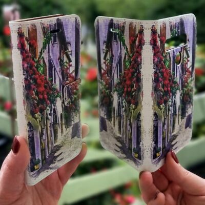 For Google Pixel Series Wallet Mobile Phone Case Cover Riva Del Garda Italy FC01