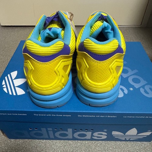 atmos × adidas Originals ZX8000 G-SNK10 URA JQ2580 giallo blu US 9 27,0 cm - Foto 3 di 6