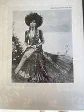 Barbara Streisand - From Hello Dolly 1968 Matted Picture